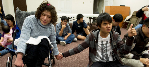 Kids at a GCDD Real Communities Korean Coalition event