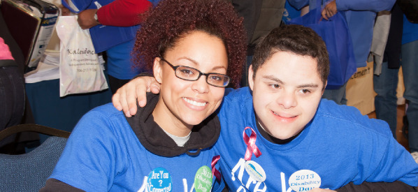 Supporters at the 2013 Disability Day