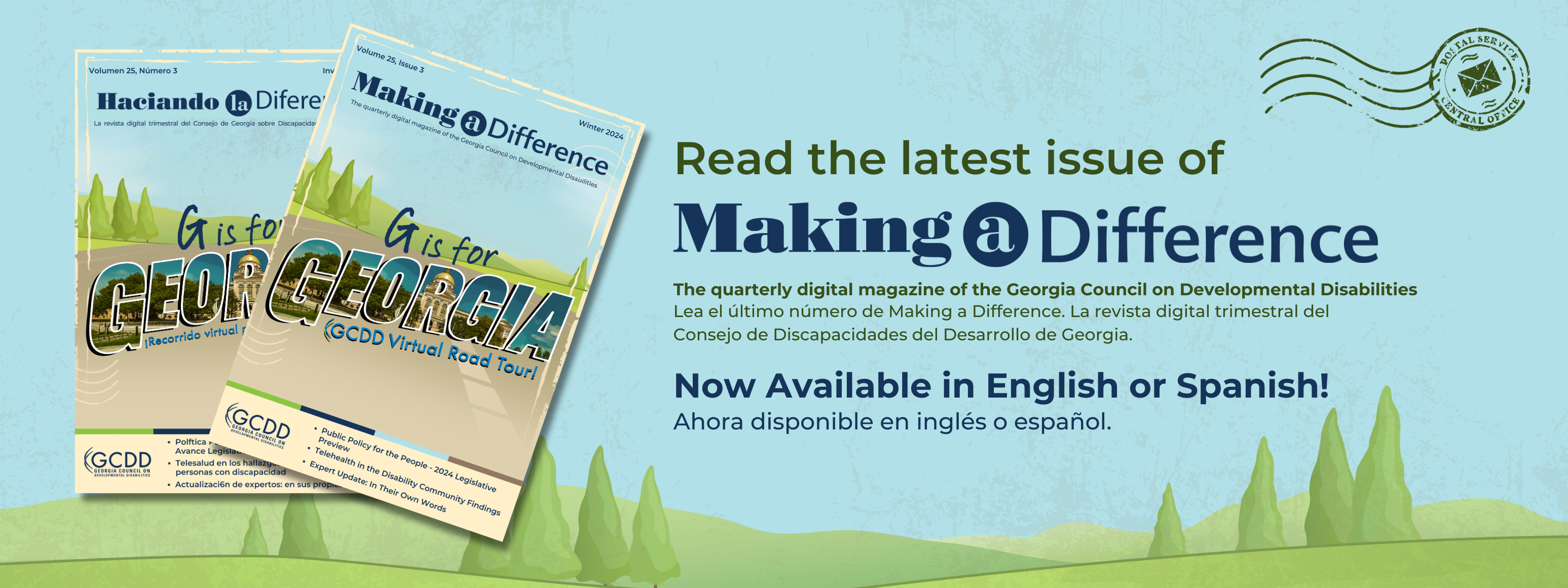 Read the Winter Issue of Making a Difference in English or Spanish!
