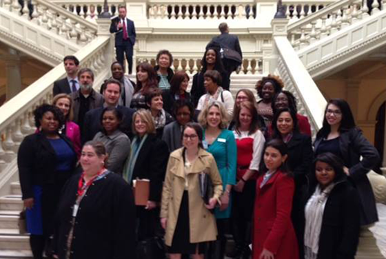 Georgians for a Healthy Future at Cover GA Day Georgians for a Healthy Future at Cover GA Day