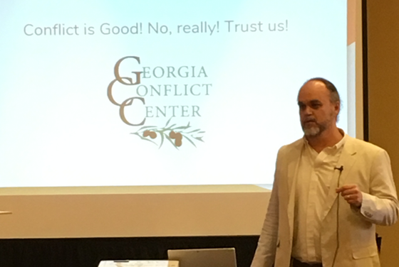 John Lash from the Georgia Conflict Center