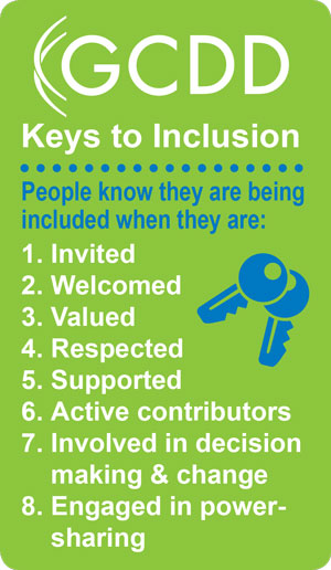 GCDD Keys to Inclusion