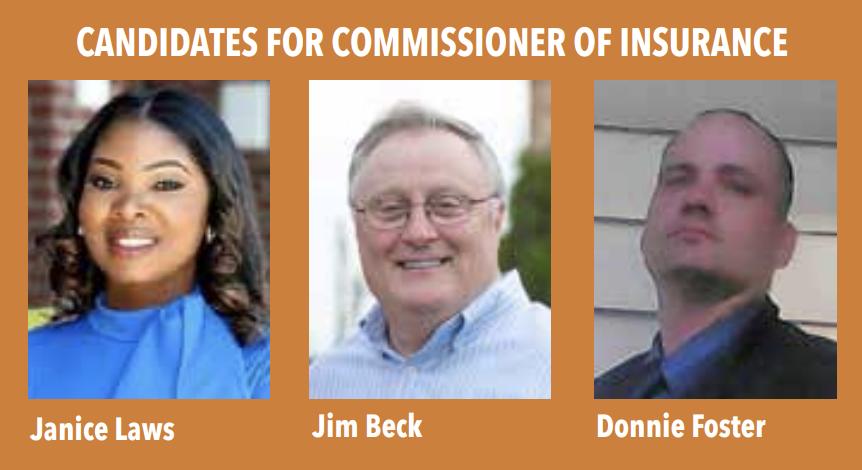 Candidates for Commissioner of Insurance