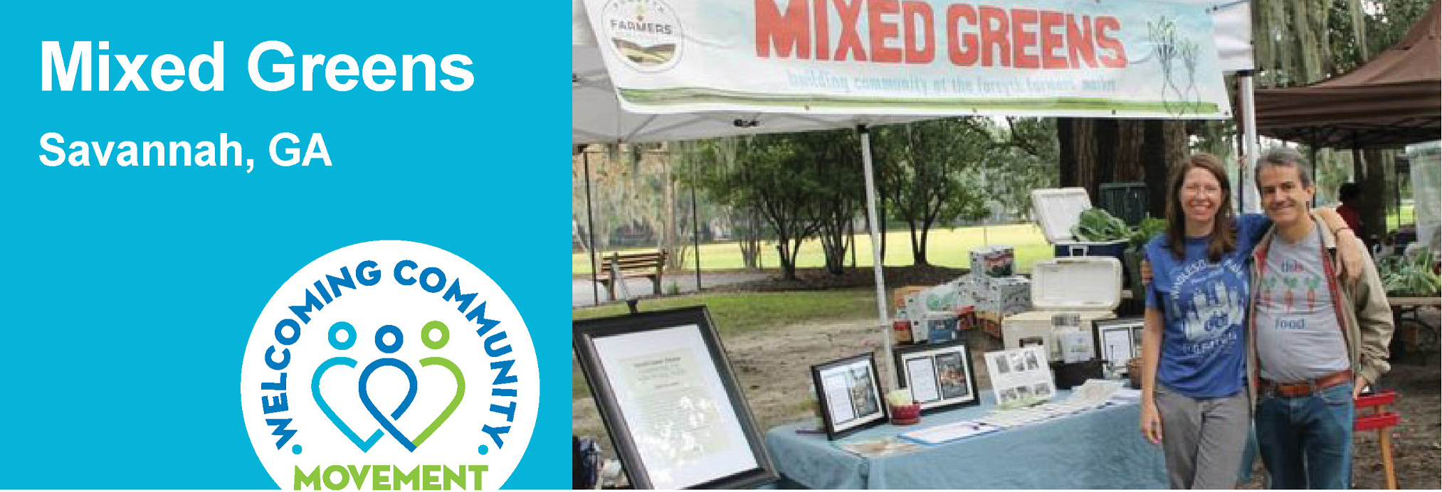 Mixed Greens Community Builders at Forsyth Farmers' Market