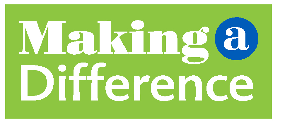 Making a Difference Magazine masthead Making a Difference Magazine masthead