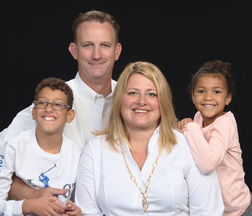 GCDD Council Member Christine Clark and family