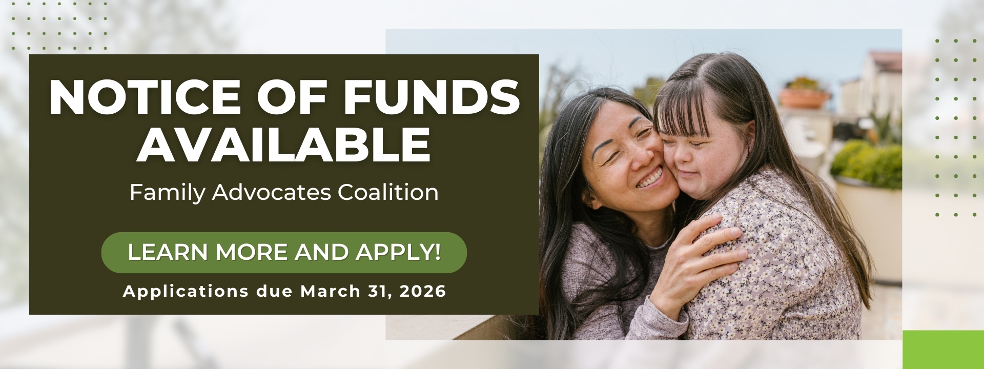 Notice of Funds Available 2026