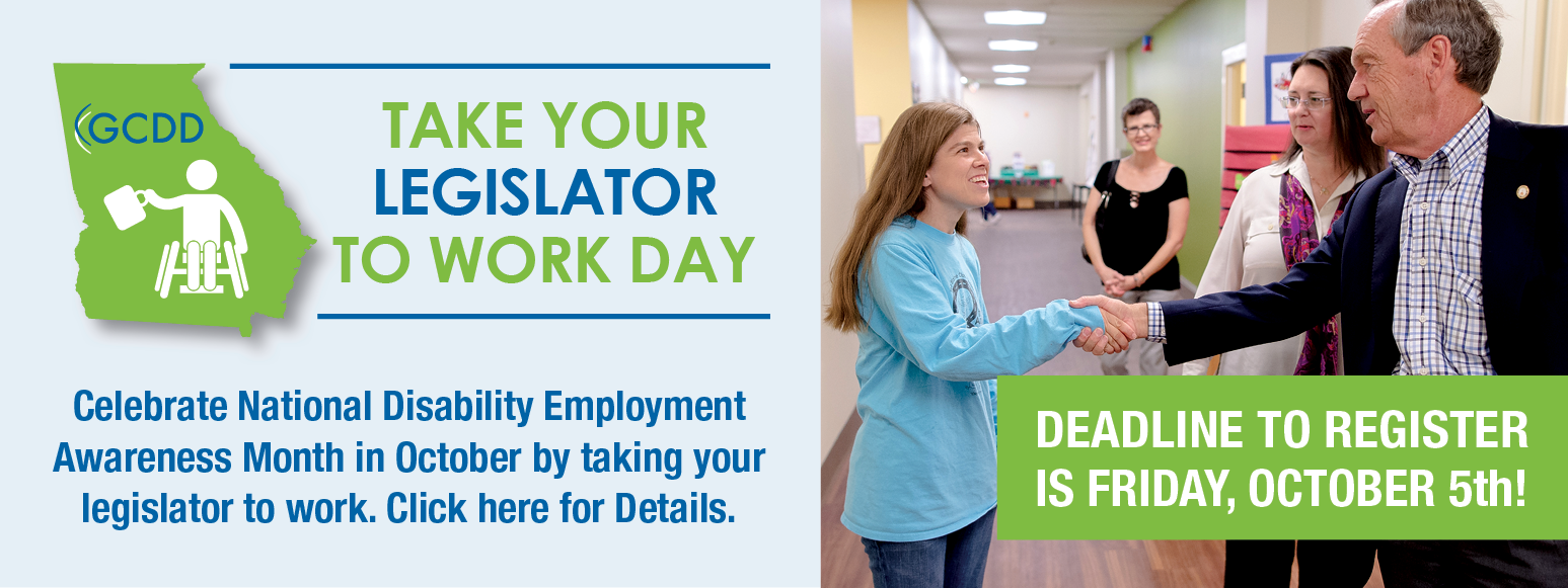  Register for the 2018 Take Your Legislator to Work Day!