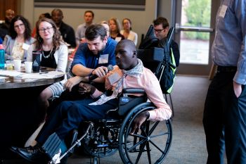 Attendees at Georgia Disability History Symposium