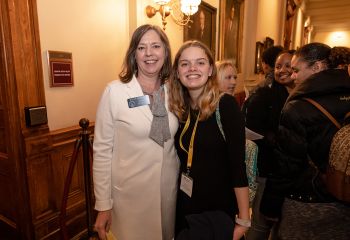 Sen Sally Harrell & KSU's Jordan McGuffey