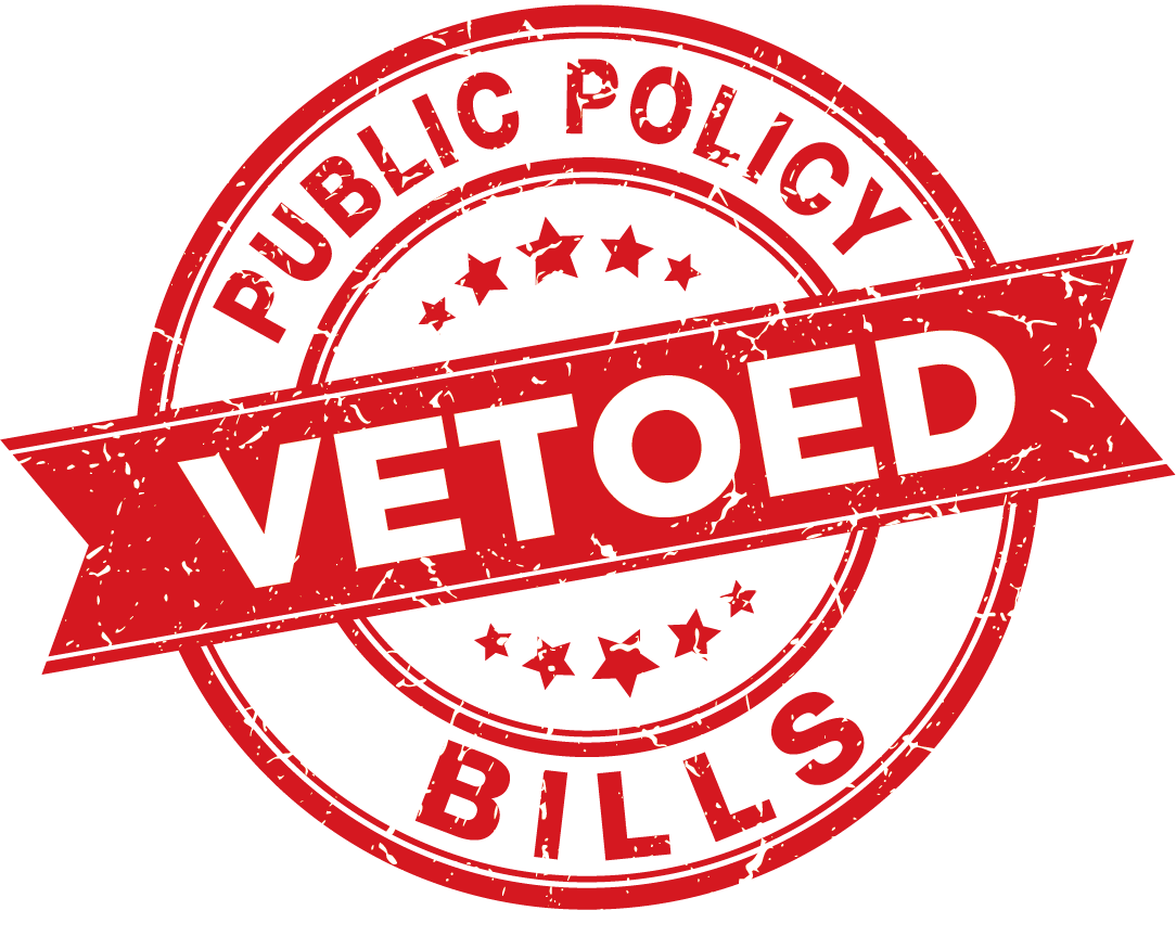 Vetoed bills