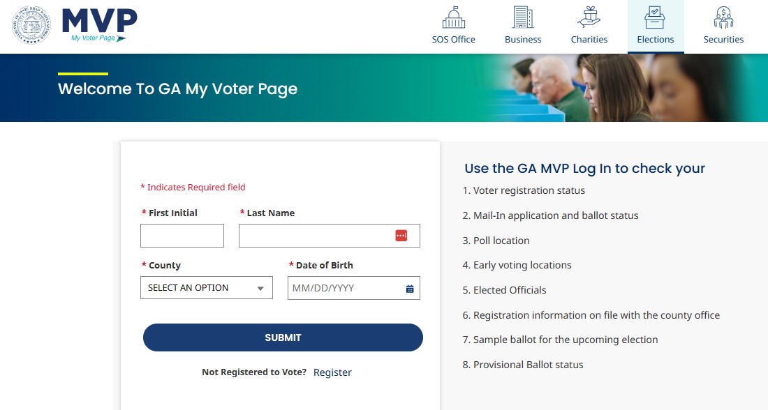 My Voter Page