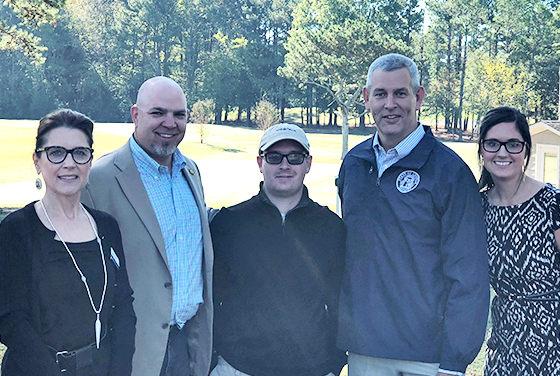 Austin Pahr with Rep Jason Ridley & Sen Chuck Payne