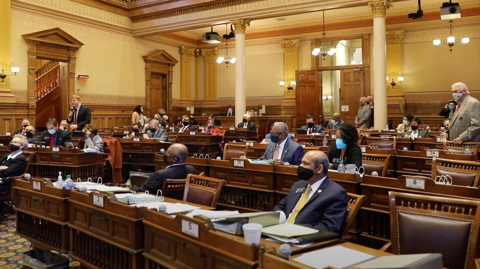 Joint Redistricting Session at Georgia State Capitol