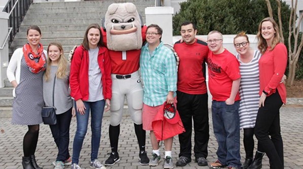 Students in UGA's Destination Dawgs Inclusive post-secondary education program